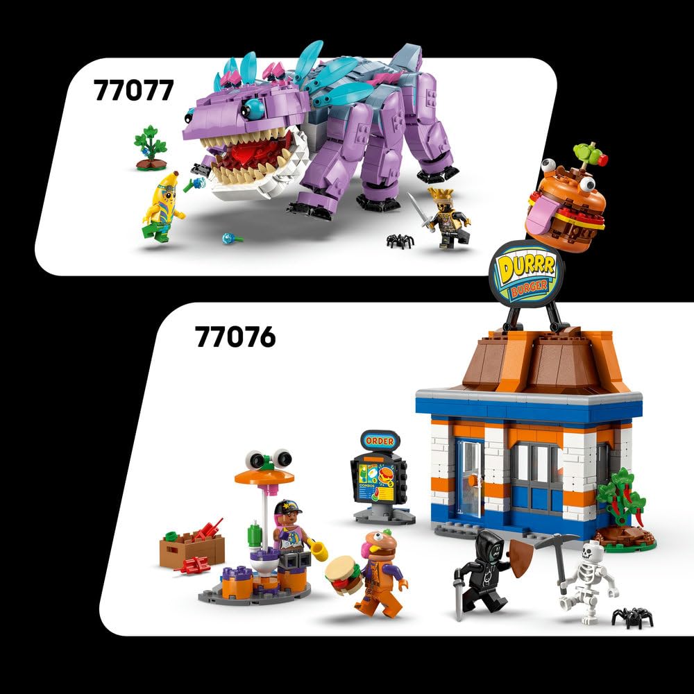 LEGO Fortnite Mecha Team Leader Figure - Display Model Kit incl. a Sword & a Minifigure - Collectible Gift for Adult Video Gaming Fans - 77078