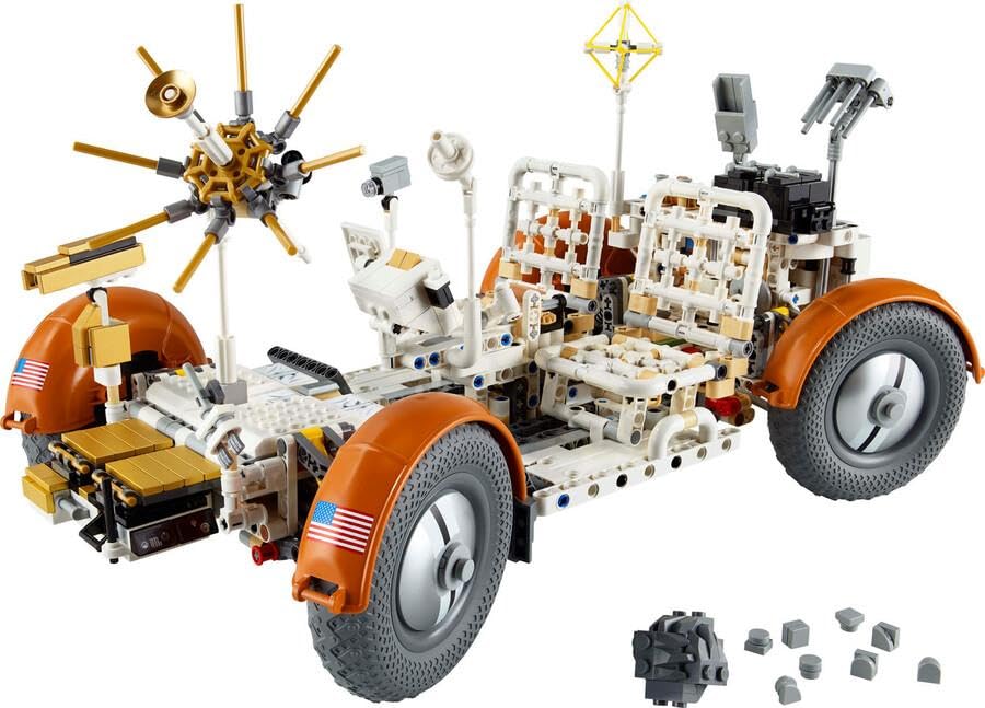 LEGO Technic NASA Apollo Lunar Roving Vehicle 42182, Mondrover-Modell für Erwachsene, Raumfahrt-Sammlerstück & Bauset