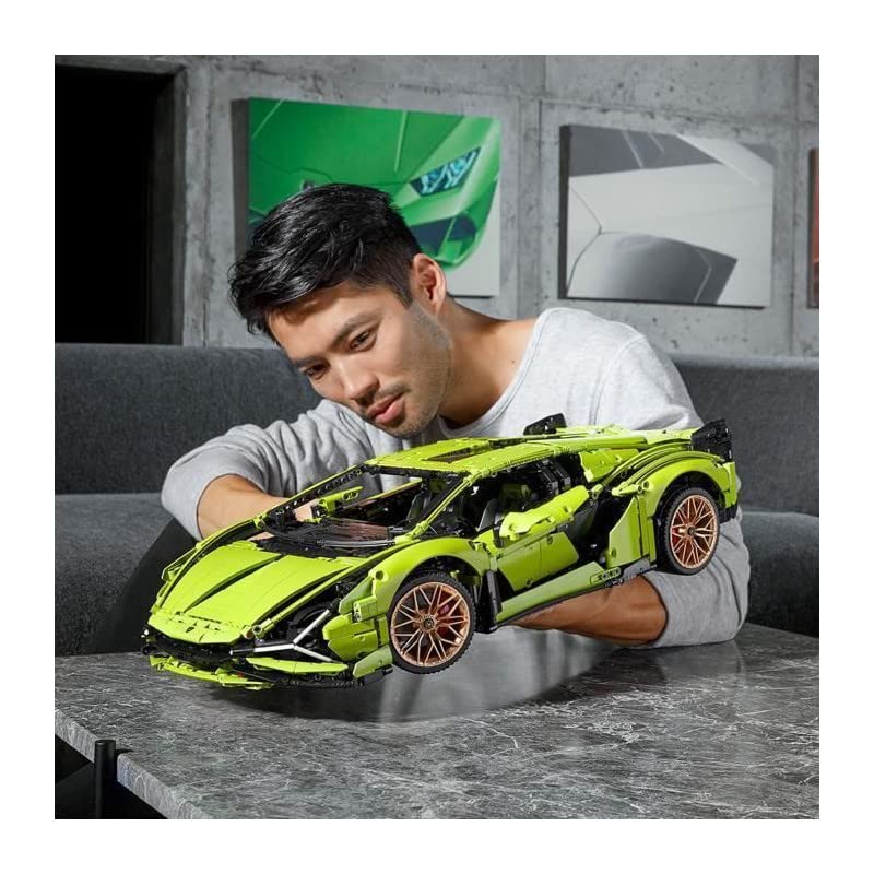 LEGO Technic Lamborghini Sián FKP 37 42115, Modellauto-Bausatz für Erwachsene, Sammlerstück & Deko