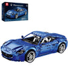 Reobrix Sportwagen 11010, 1:8 Technik-Auto Bausatz mit 5480 Teilen, Modellbausatz & Sammlerstück für Erwachsene