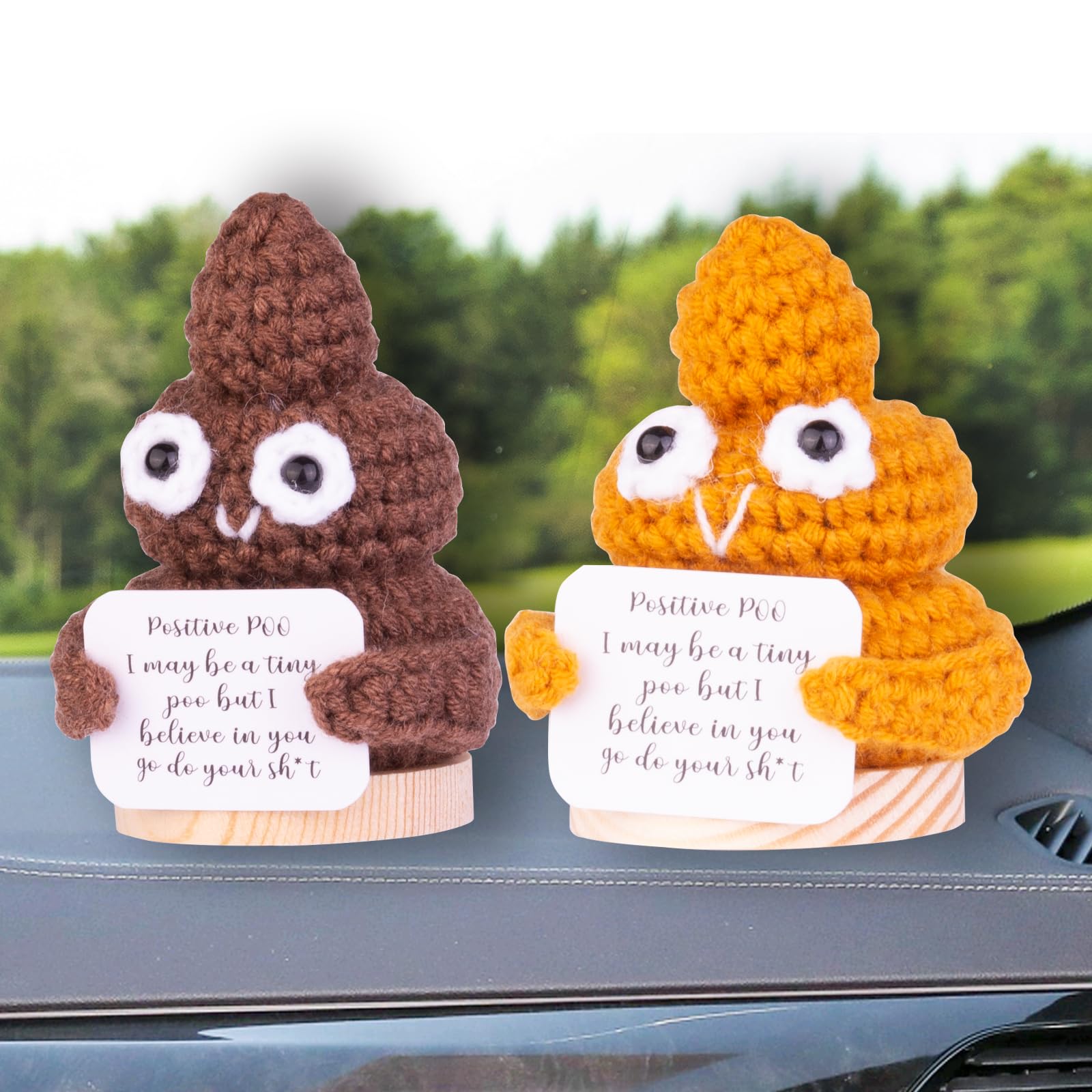 Mwmoeen Lustiger Positiver Pinguin, Positive Kartoffel Pocket Hug Geschenke Beste Freundin Geschenke für Freundin Kleine Geschenke für Frauen