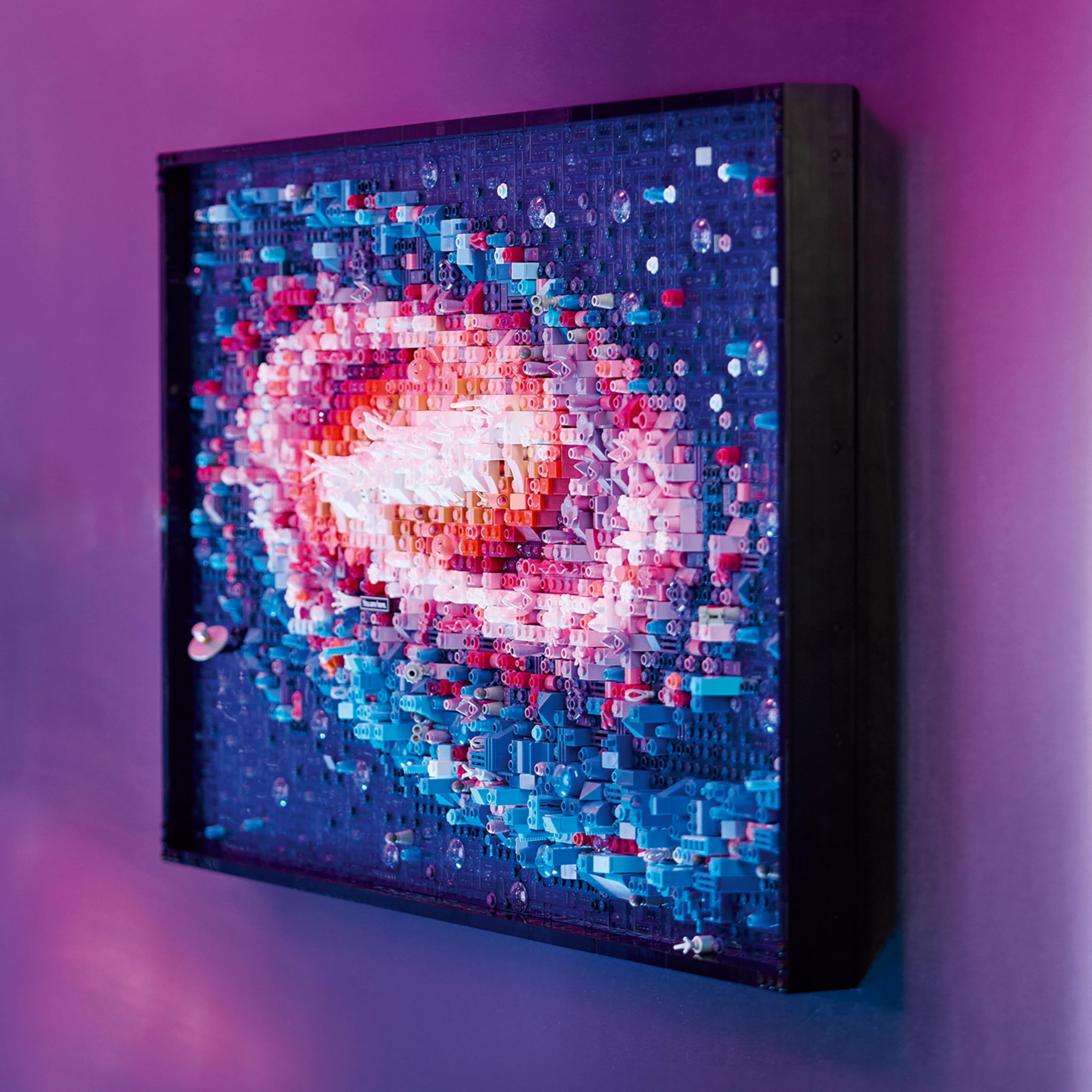 LEGO Art Die Milchstraßen-Galaxie 31212, Wanddeko & Bauset für Erwachsene, Sonnensystem & Sternbilder, Geschenk für Astronomie-Fans