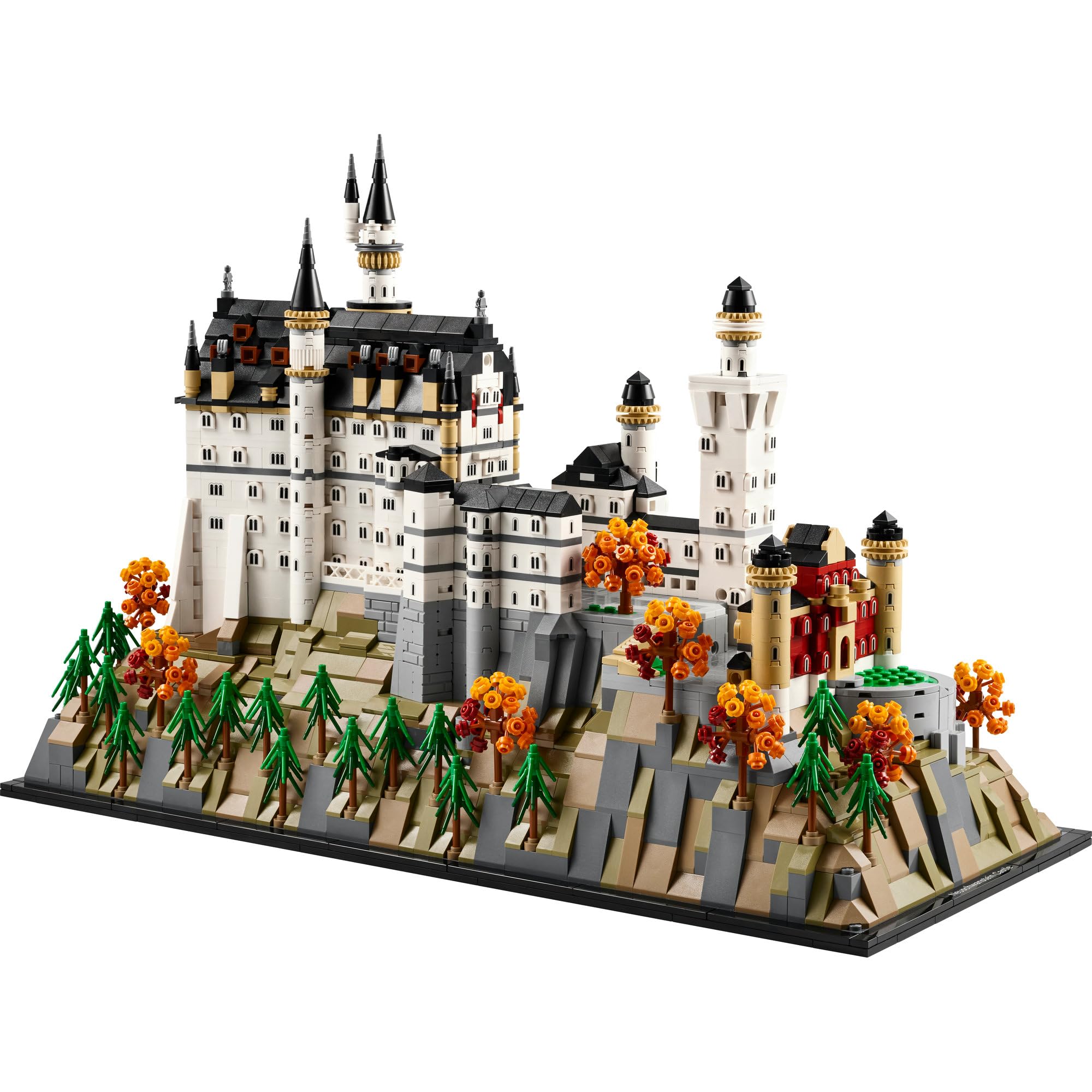 LEGO Architecture Schloss Neuschwanstein 21063, Bastel- & Bauset, Deko- & Geschenkidee für Erwachsene