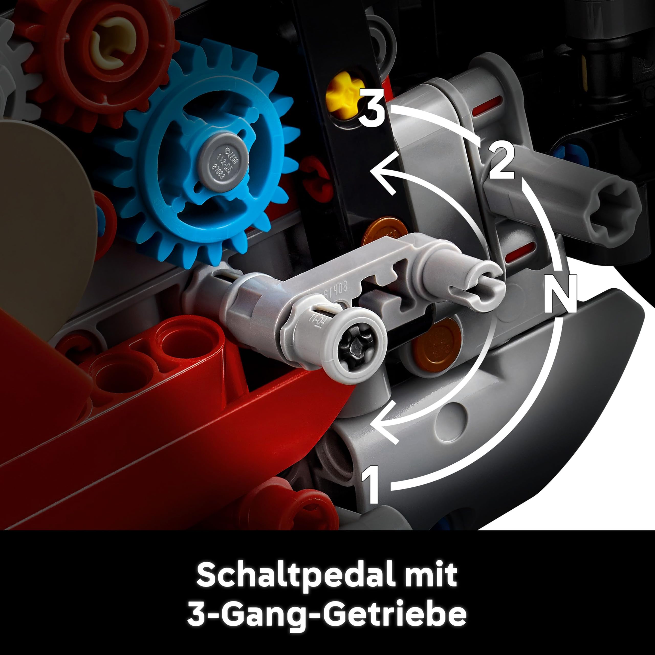 LEGO Technic Ducati Panigale V4 S 42202, Motorrad-Bauset für Erwachsene ab 18, Sammlermodell & Geschenkidee