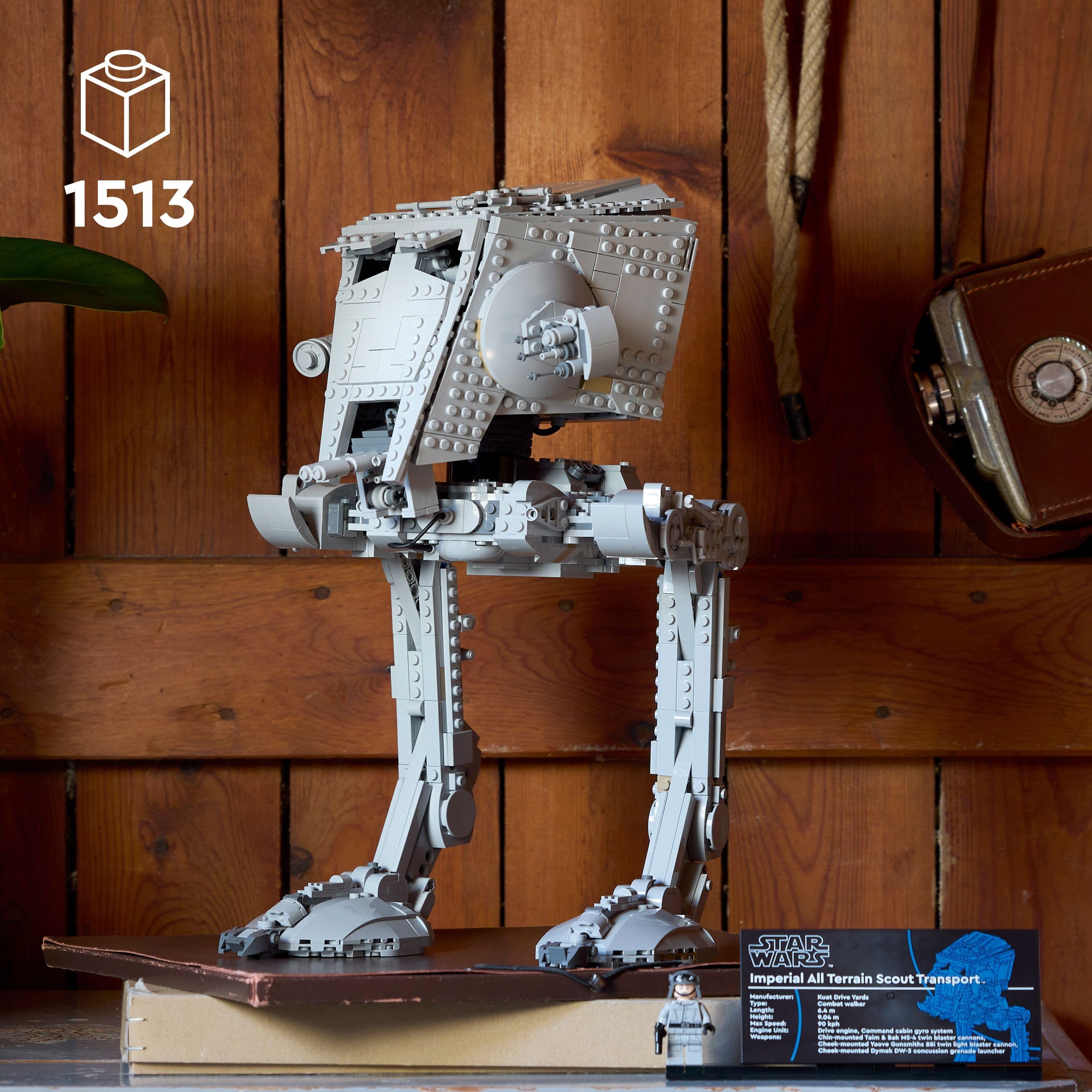 LEGO Star Wars AT-ST 75417, Bauset & Ausstellungsmodell für Erwachsene, Deko- & Geschenkidee