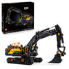 LEGO Technic Volvo EC500 Hybrid-Bagger 42215, Modell mit Motor, beweglichem Ausleger, Kettenantrieb & Wechselwerkzeugen, Bauset für Erwachsene