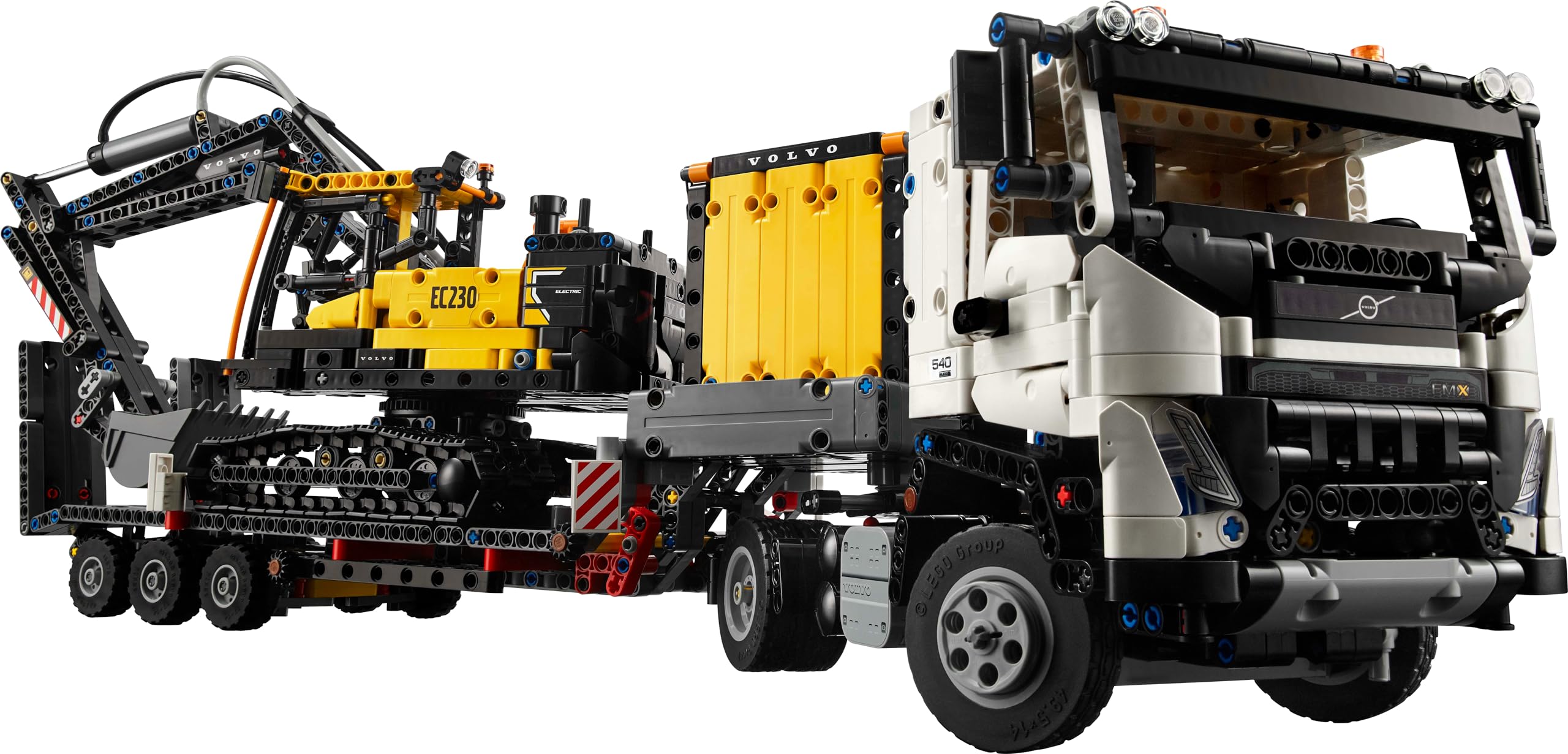 LEGO Technic Volvo FMX LKW & EC230 Electric Bagger 42175, Baufahrzeug-Spielset für Kinder ab 10 J