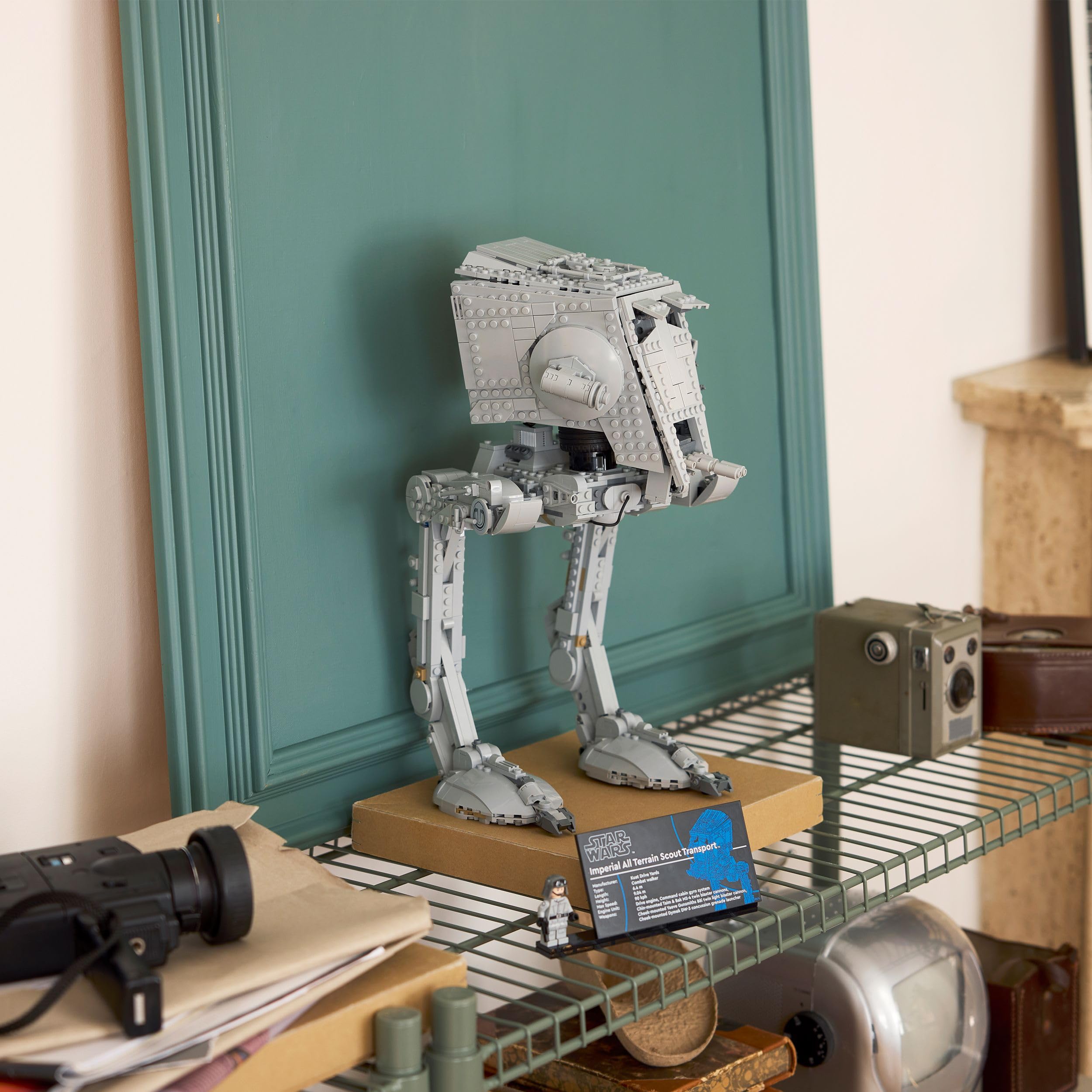 LEGO Star Wars AT-ST 75417, Bauset & Ausstellungsmodell für Erwachsene, Deko- & Geschenkidee