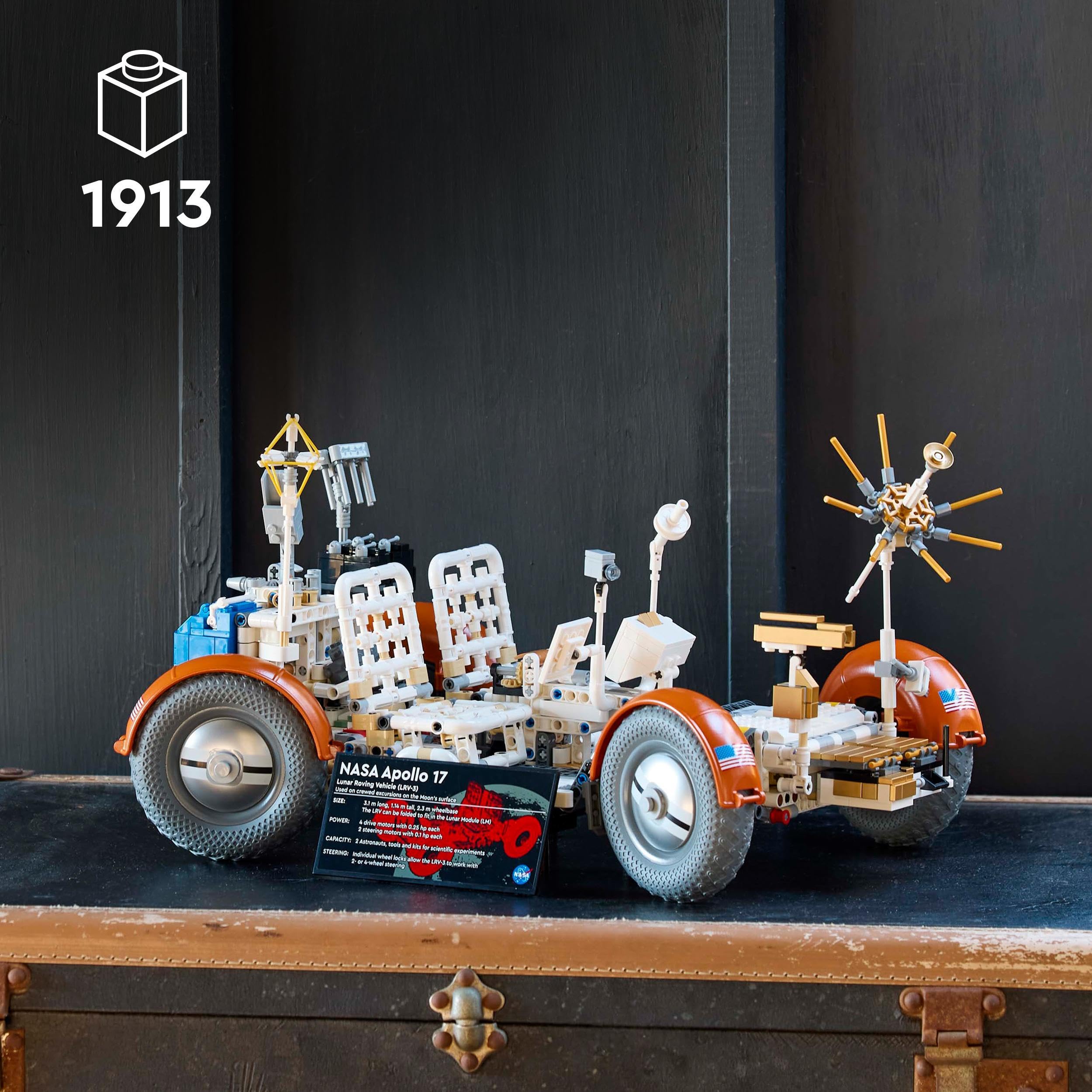 LEGO Technic NASA Apollo Lunar Roving Vehicle 42182, Mondrover-Modell für Erwachsene, Raumfahrt-Sammlerstück & Bauset