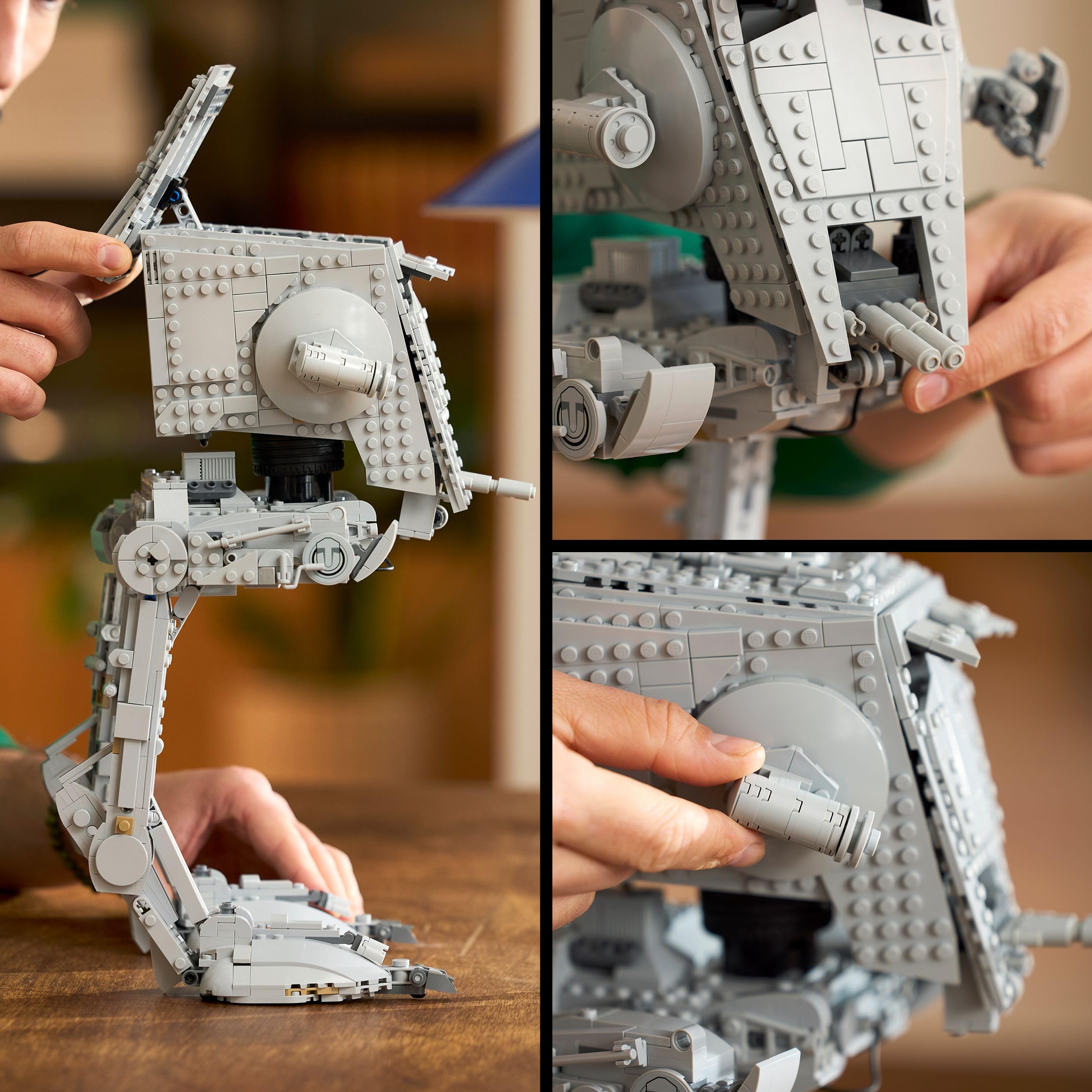 LEGO Star Wars AT-ST 75417, Bauset & Ausstellungsmodell für Erwachsene, Deko- & Geschenkidee