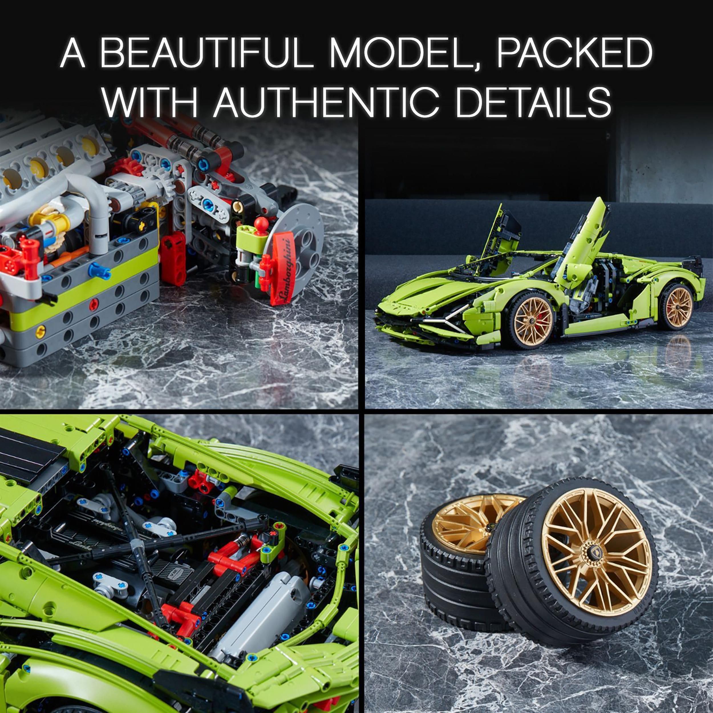 LEGO Technic Lamborghini Sián FKP 37 42115, Modellauto-Bausatz für Erwachsene, Sammlerstück & Deko