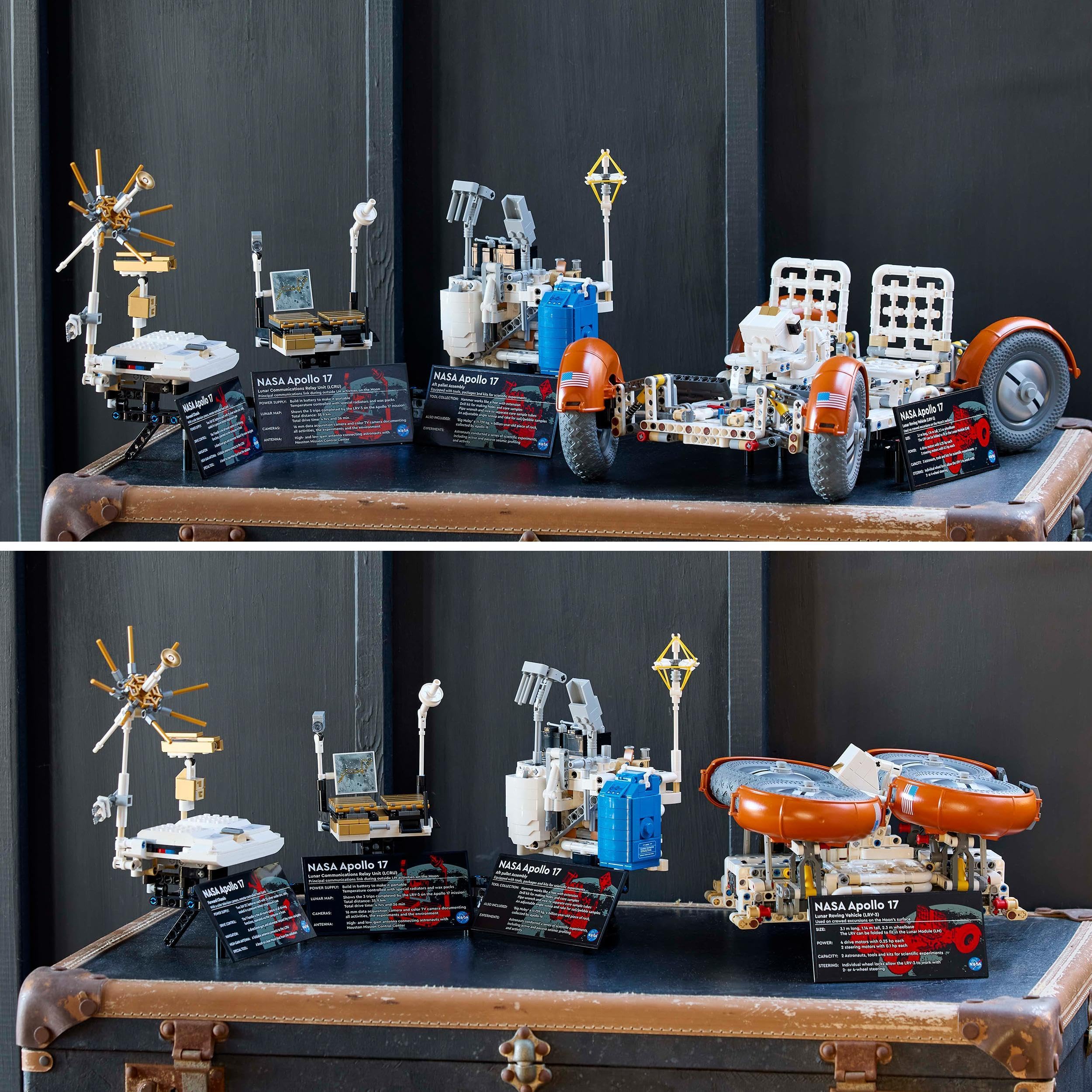 LEGO Technic NASA Apollo Lunar Roving Vehicle 42182, Mondrover-Modell für Erwachsene, Raumfahrt-Sammlerstück & Bauset