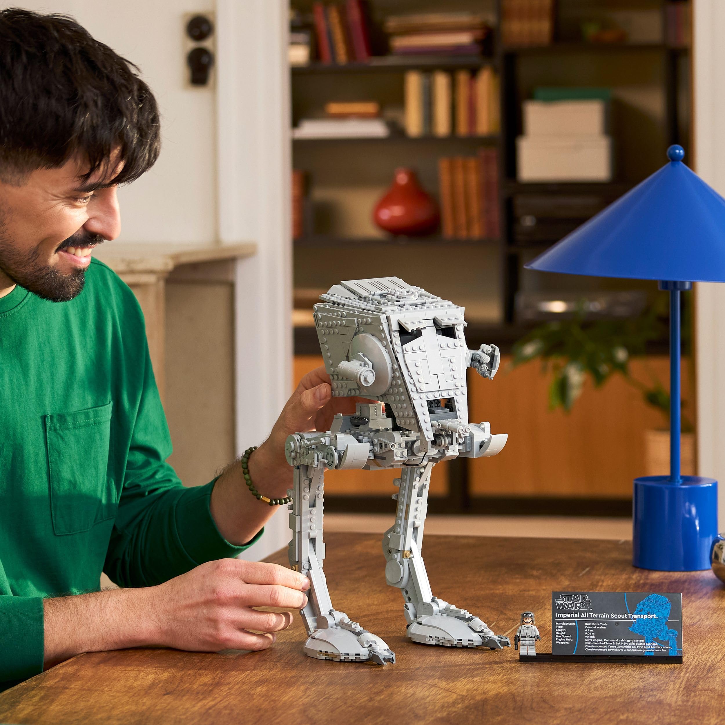 LEGO Star Wars AT-ST 75417, Bauset & Ausstellungsmodell für Erwachsene, Deko- & Geschenkidee